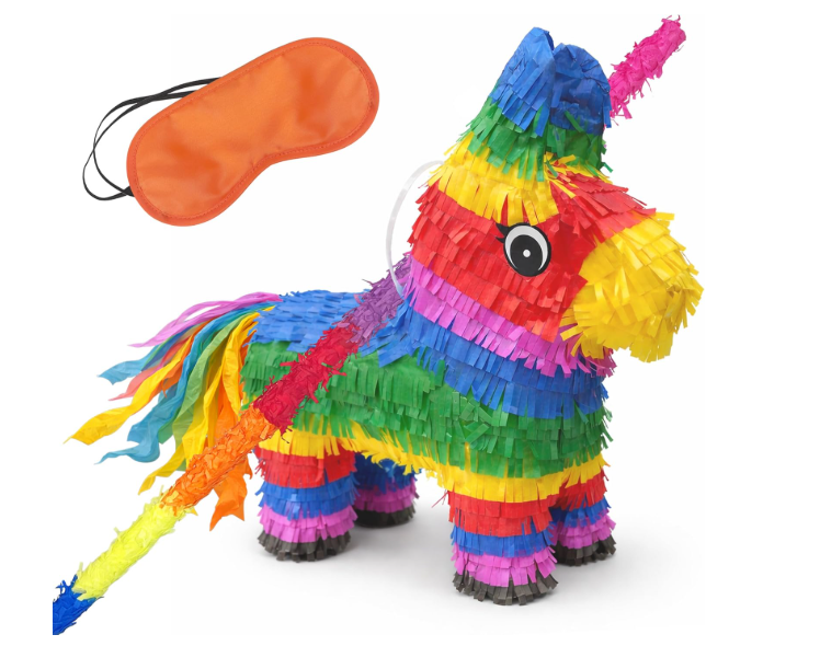 30 Pcs Pinata Theme Party Decoration Hanging Swirl Garland Banner