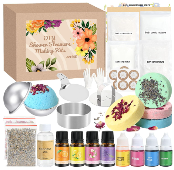 DIY bath bomb making kit