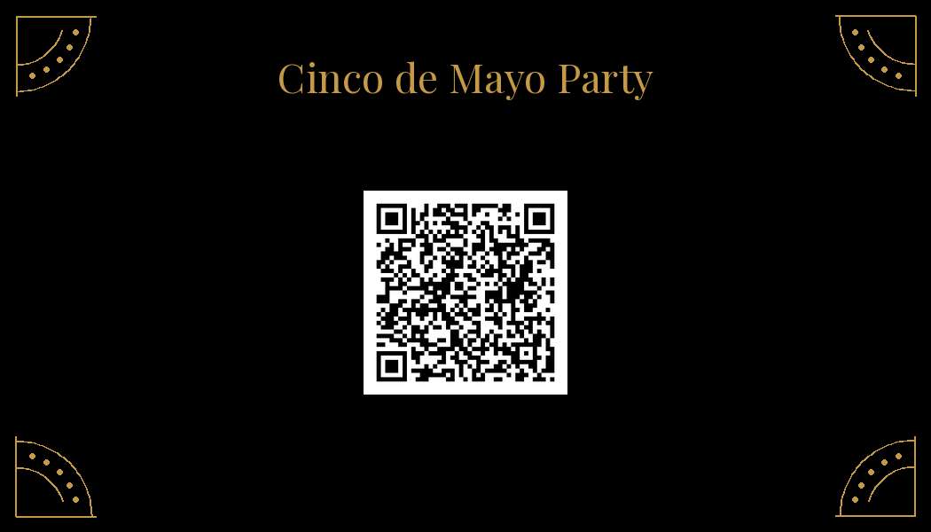 Scan for the Cinco de Mayo Party Playlist