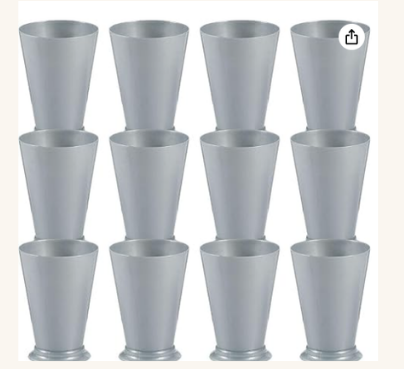 Mint julep cups silver set