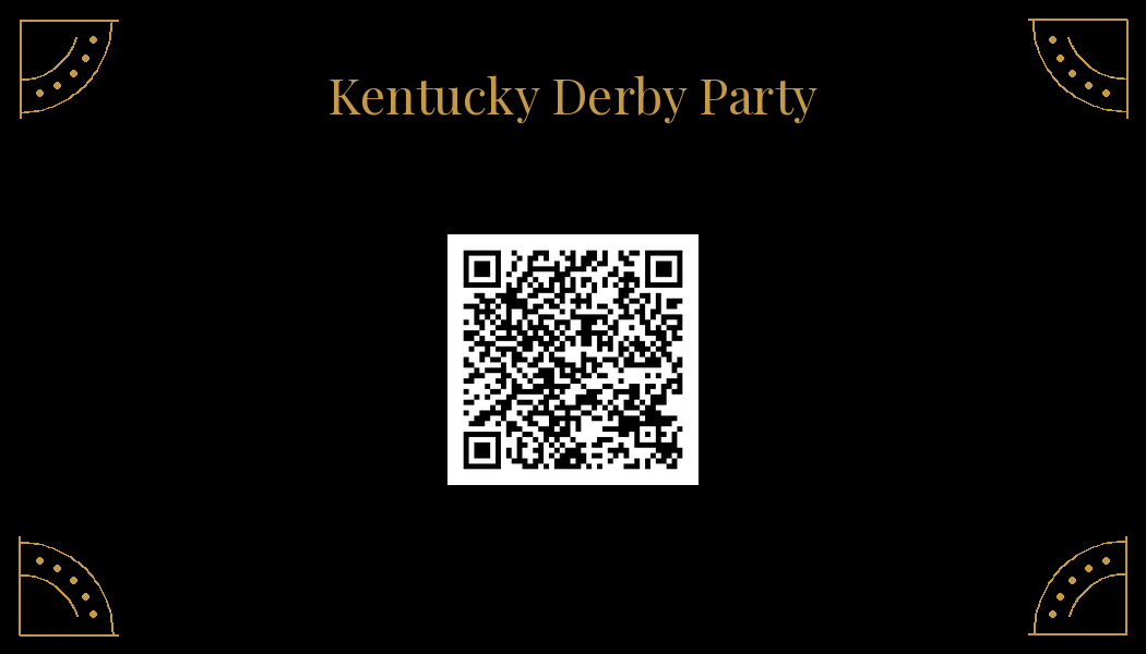 Scan for the Kentucky Derby Party Playlist