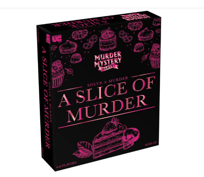 A Slice of Murder mystery party game