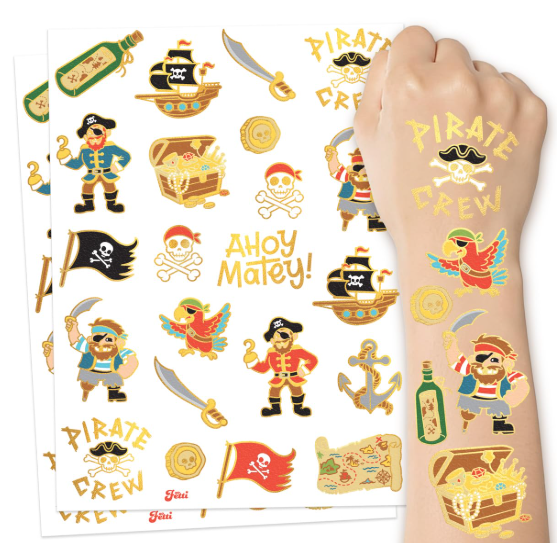 24-piece pirate activity coloring books mini nautical summer drawing booklet party favor