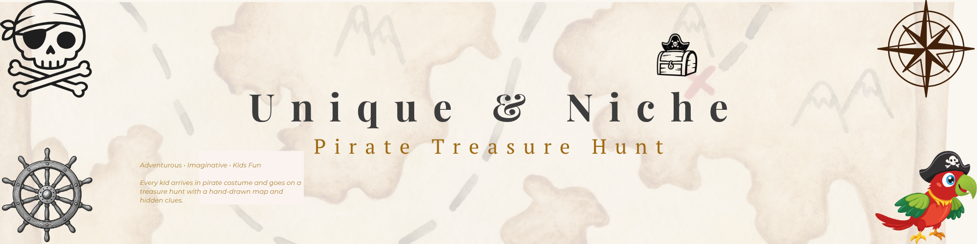 Unique & Niche — Pirate Treasure Hunt