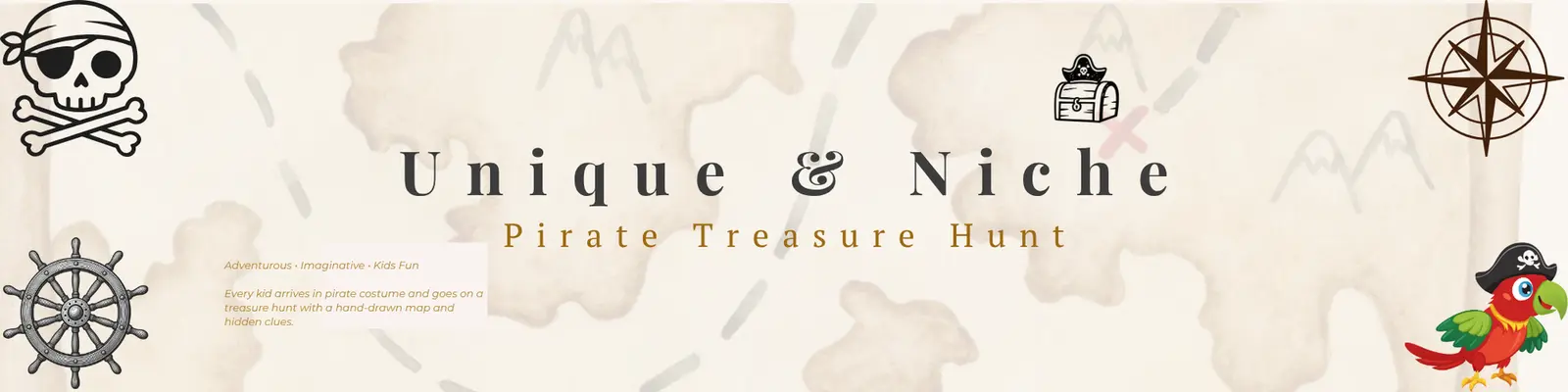 Unique & Niche — Pirate Treasure Hunt
