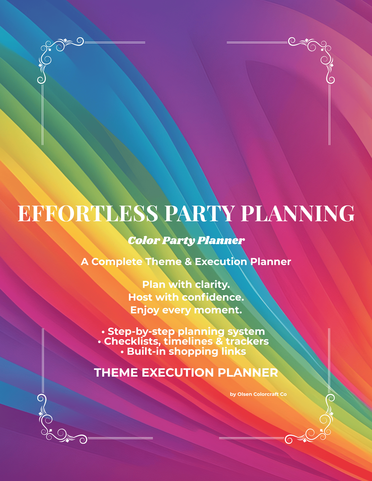 Effortless Party Planning — Rep Your Color Party Planner