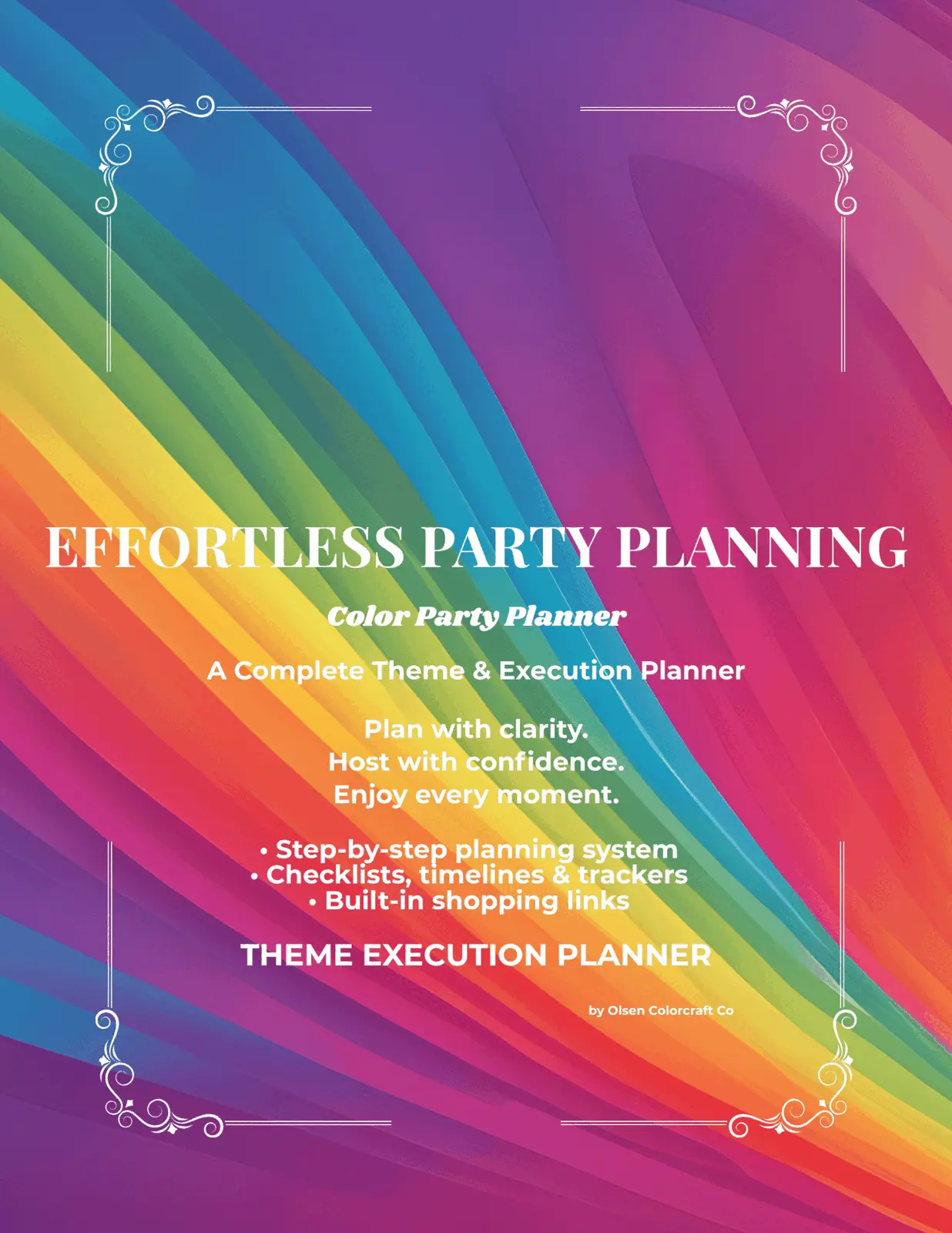 Effortless Party Planning — Rep Your Color Party Planner