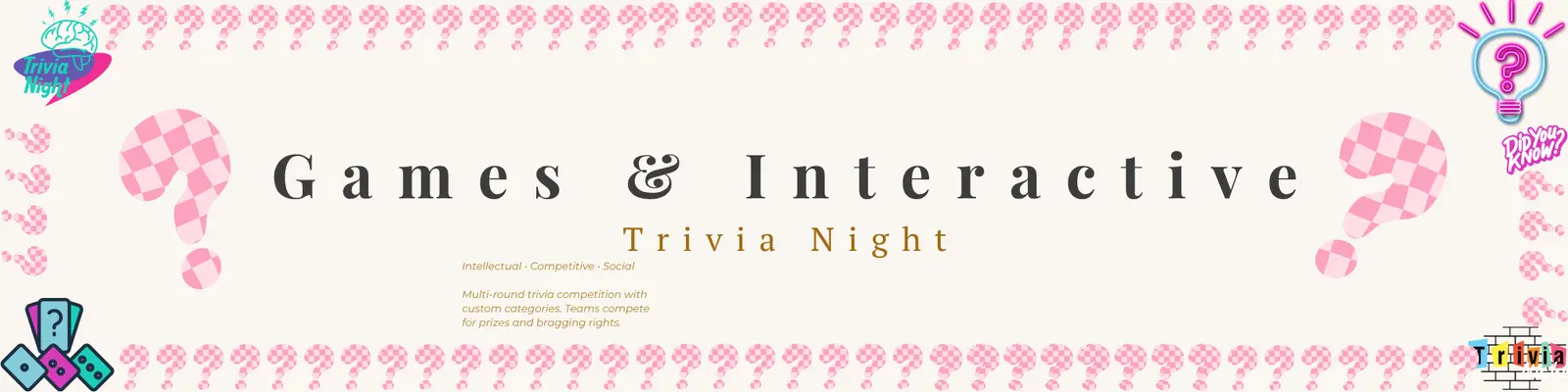 Games & Interactive — Trivia Night