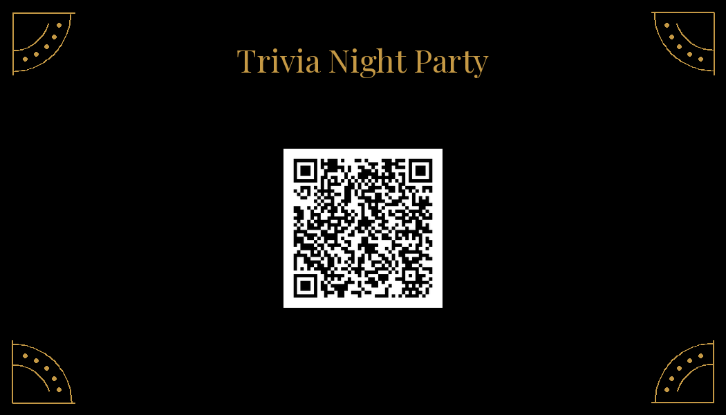 Scan for the Trivia Night Playlist