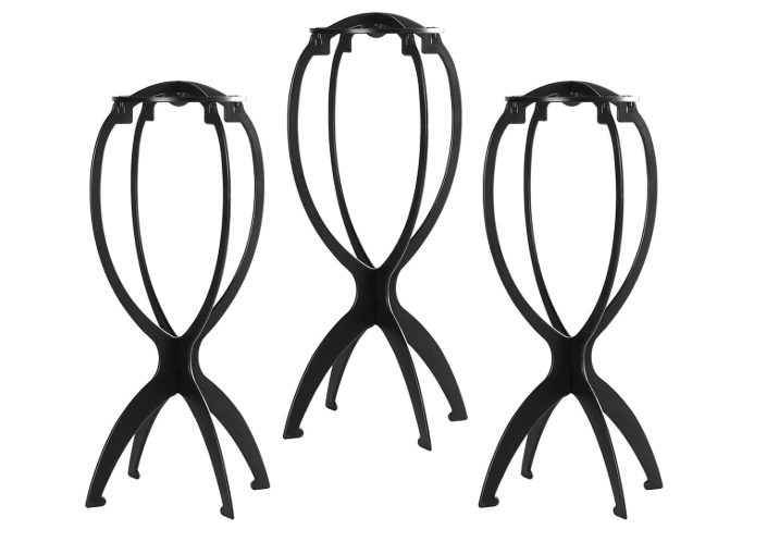 Wig stands 3-pack